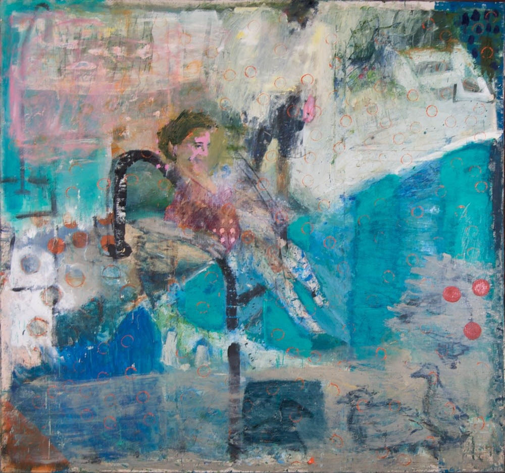 Aída Rubio González, tiarase a la piscina, 2011
