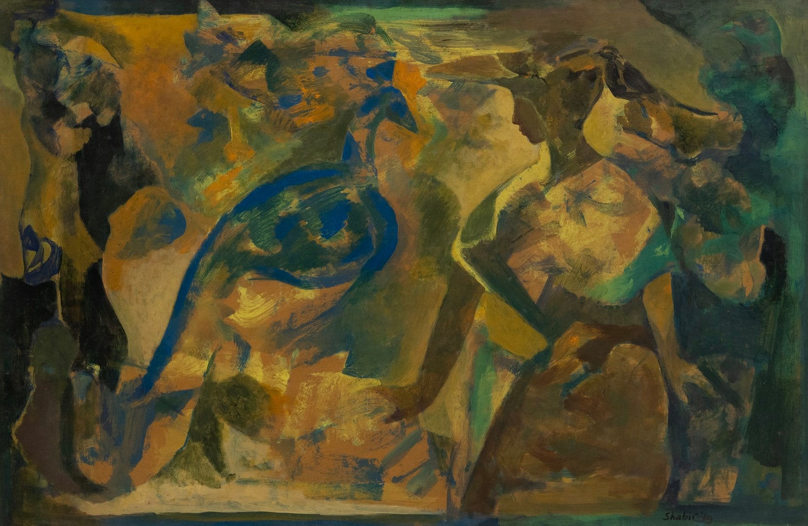 Shabir Hussain Santosh, Untitled, 2019