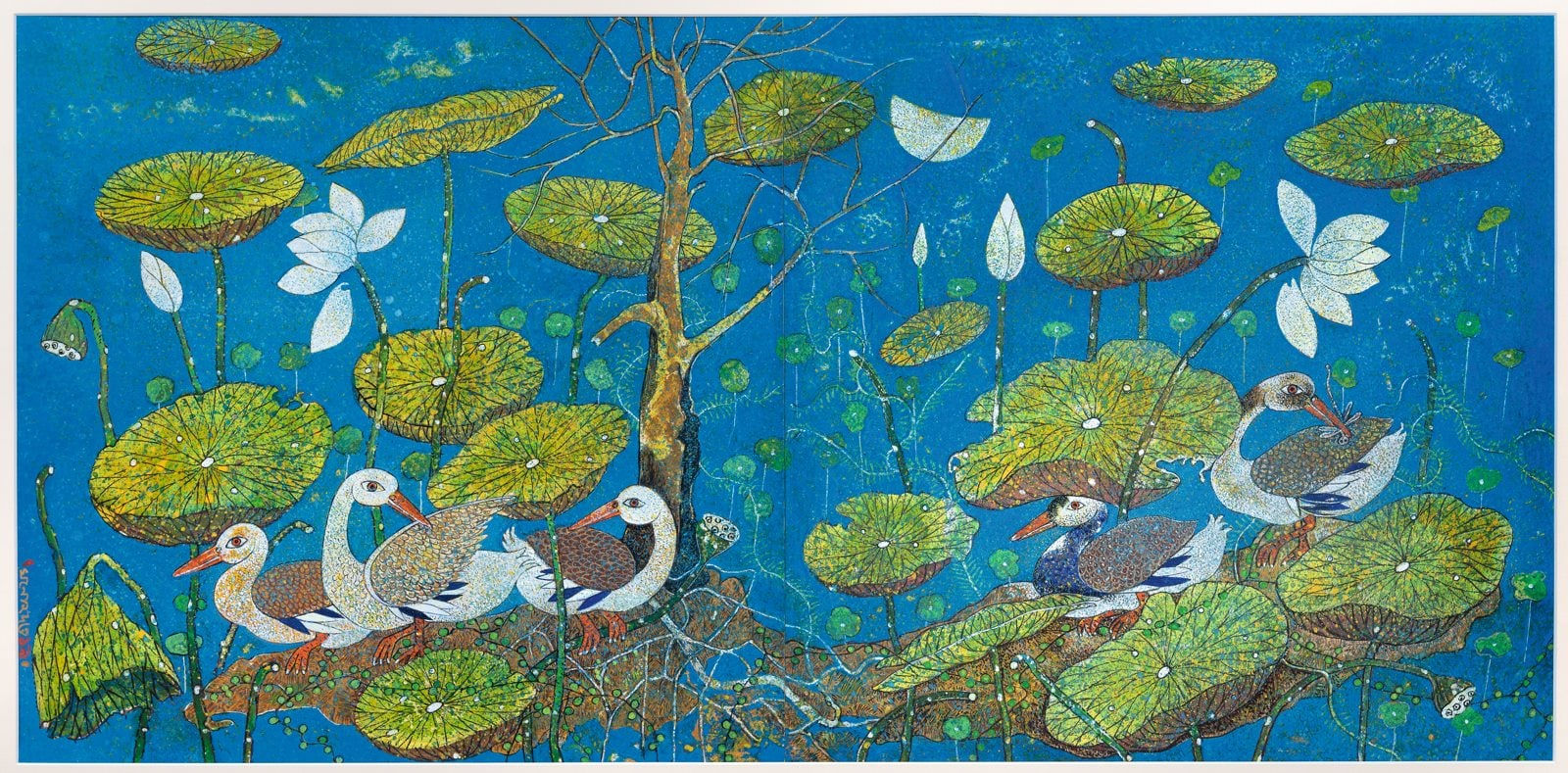 Manoj Dutta, Rest (Diptych), 2019