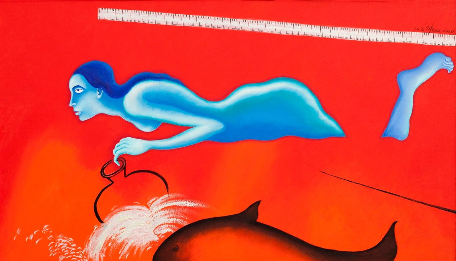 Arpana Caur, Sohni - Love Beyond Measure, 2014