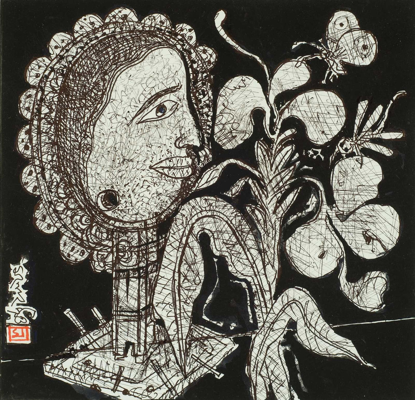 Manoj Dutta, Black & White Series , 2019