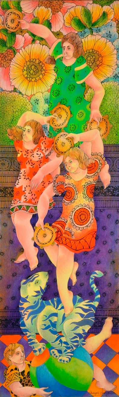 Maya Burman, Untitled, 2014