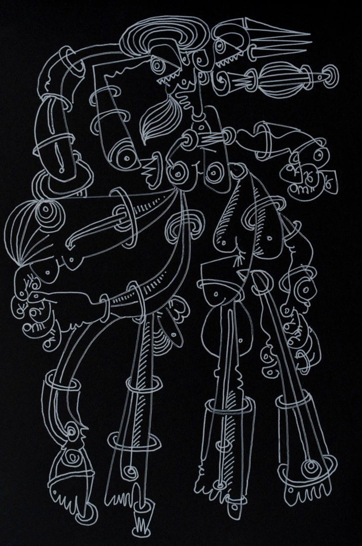 Nandan Purkayastha, Untitled - II (Monochromes), 2023