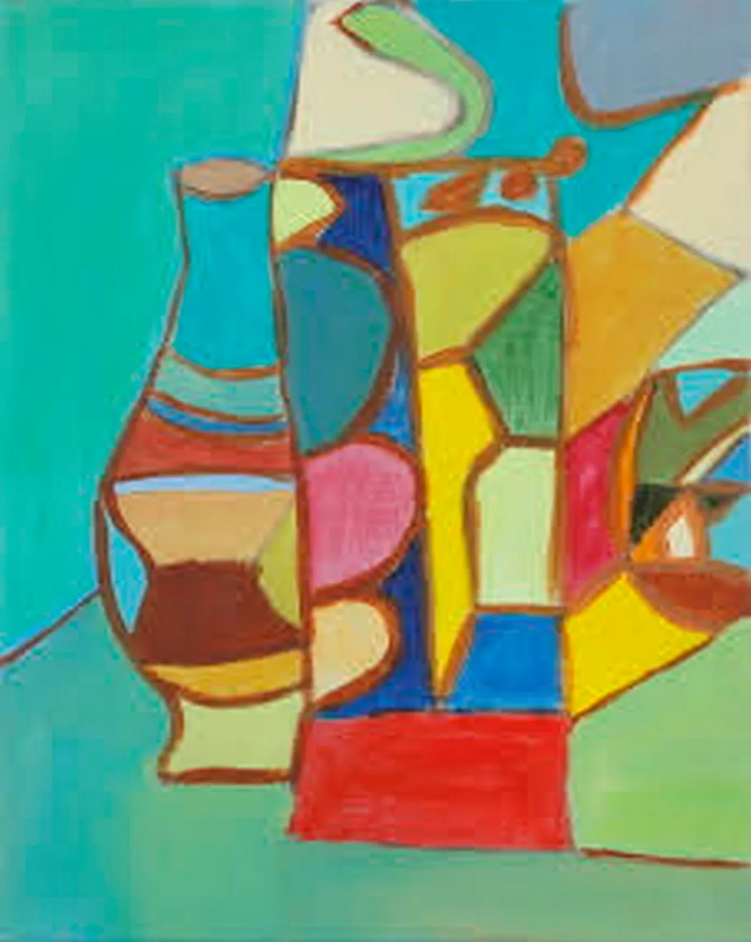 Abhinav Chowbey, Vase in the corner of the room, 2017