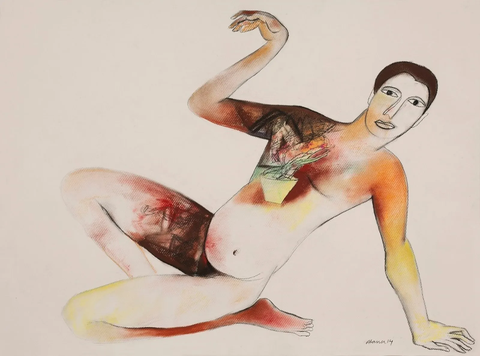 Atanu Mukerjee, Untitled, 2014