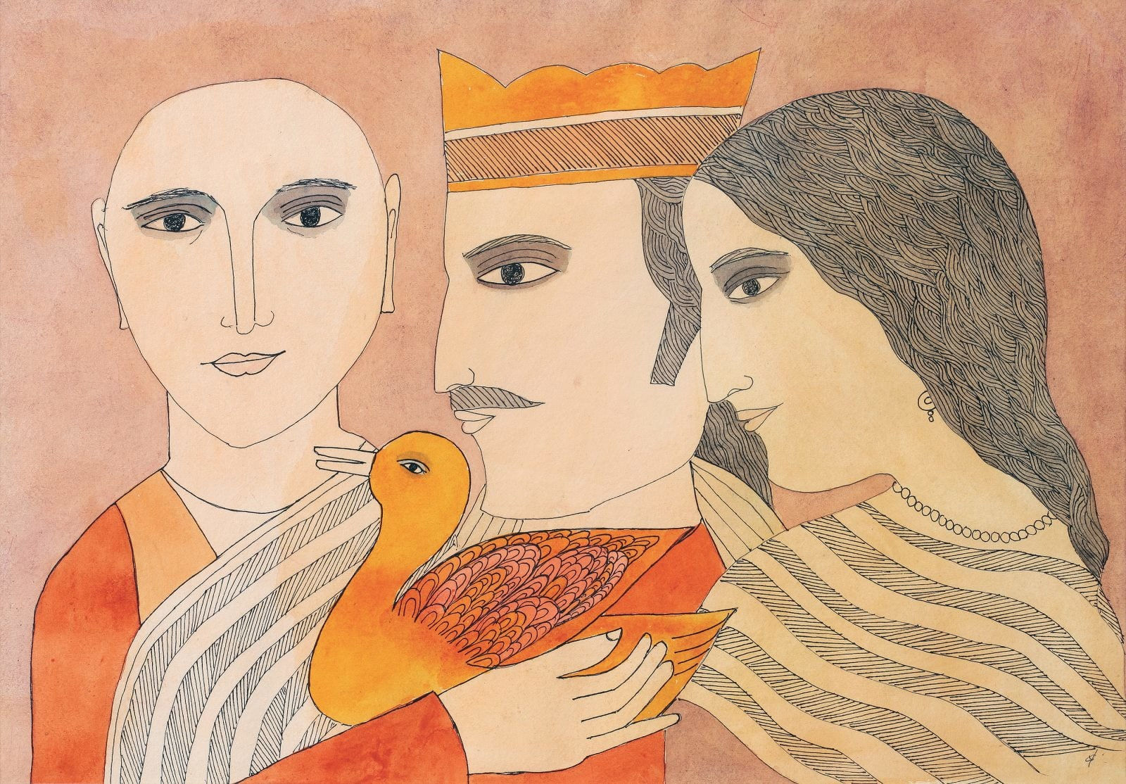 Badri Narayan, The Hamsa Birth, 2008