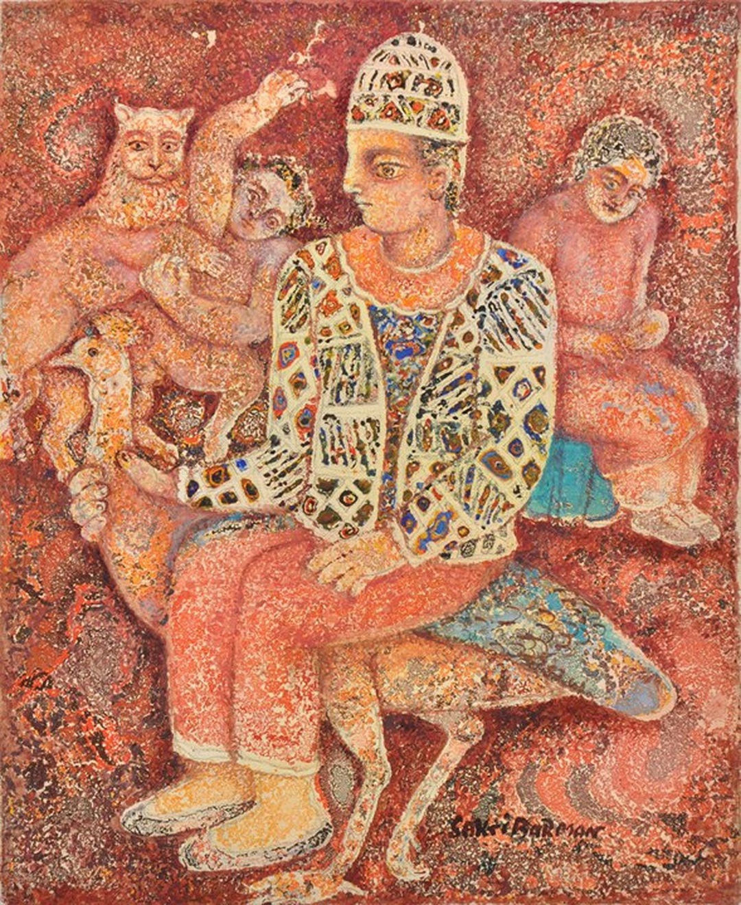 Sakti Burman, Untitled, 2013