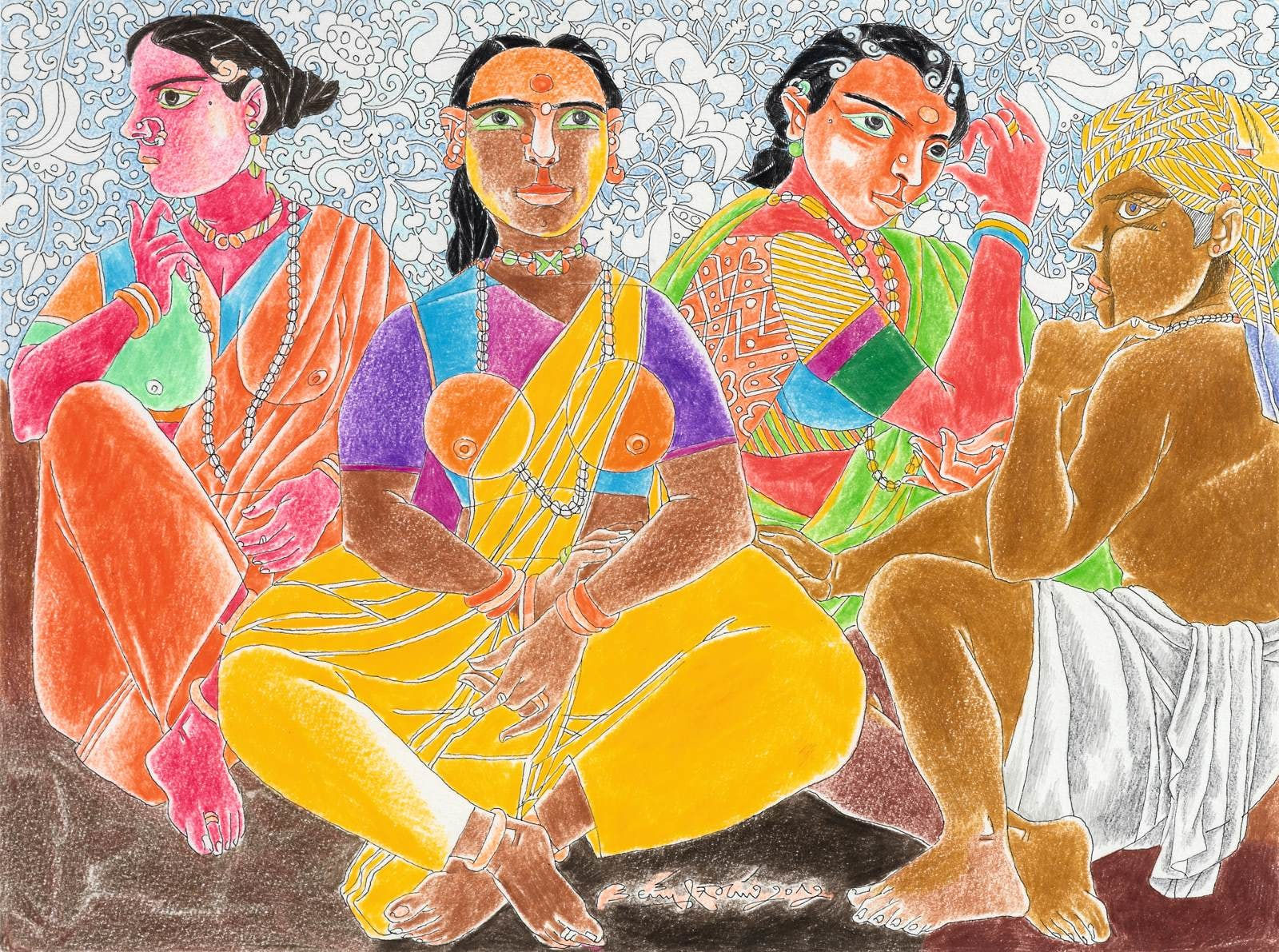 K. Laxma Goud, Untitled, 2012