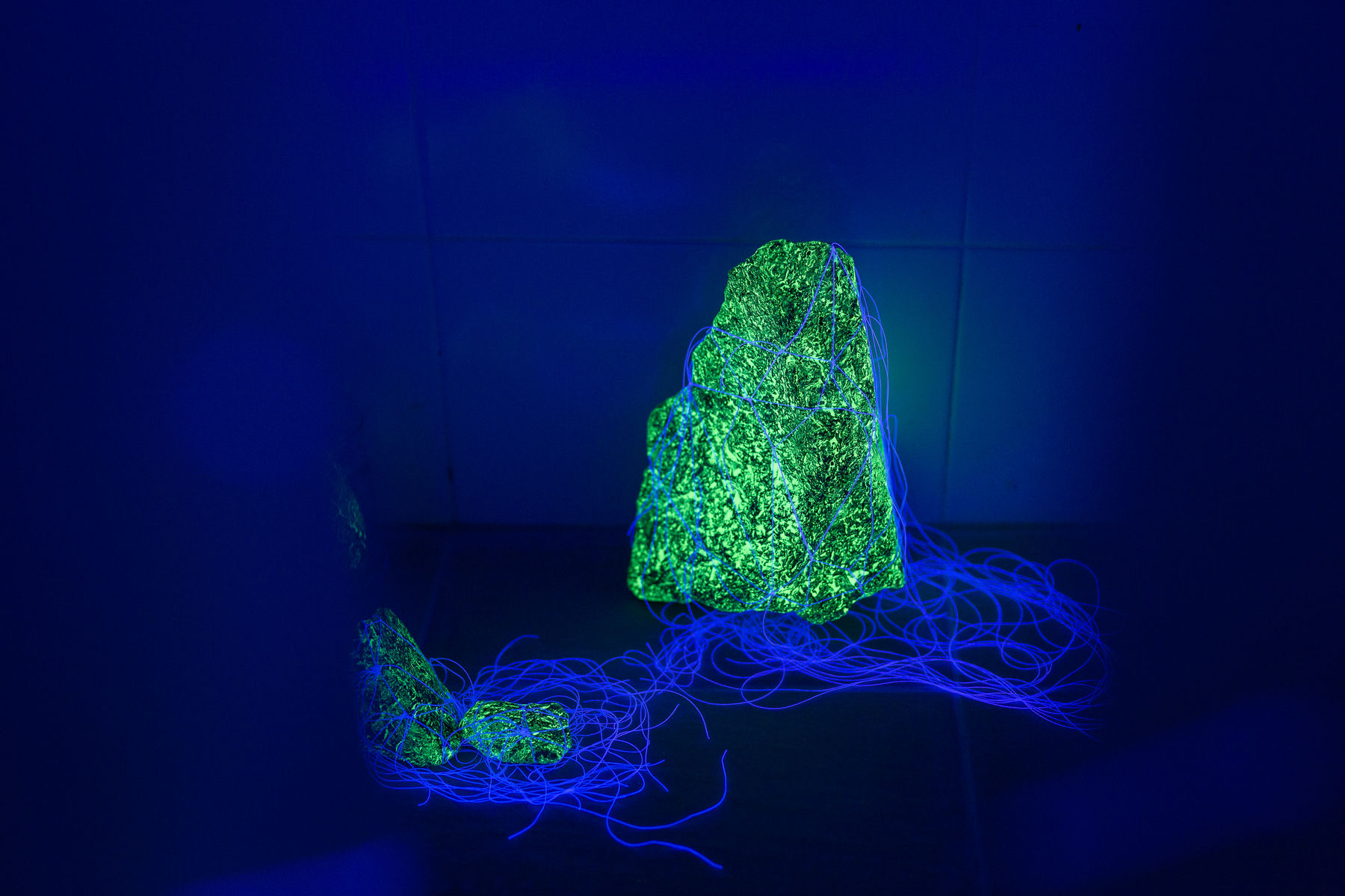 Jaffa Lam, Rocking in Mini Zen Garden, 2020