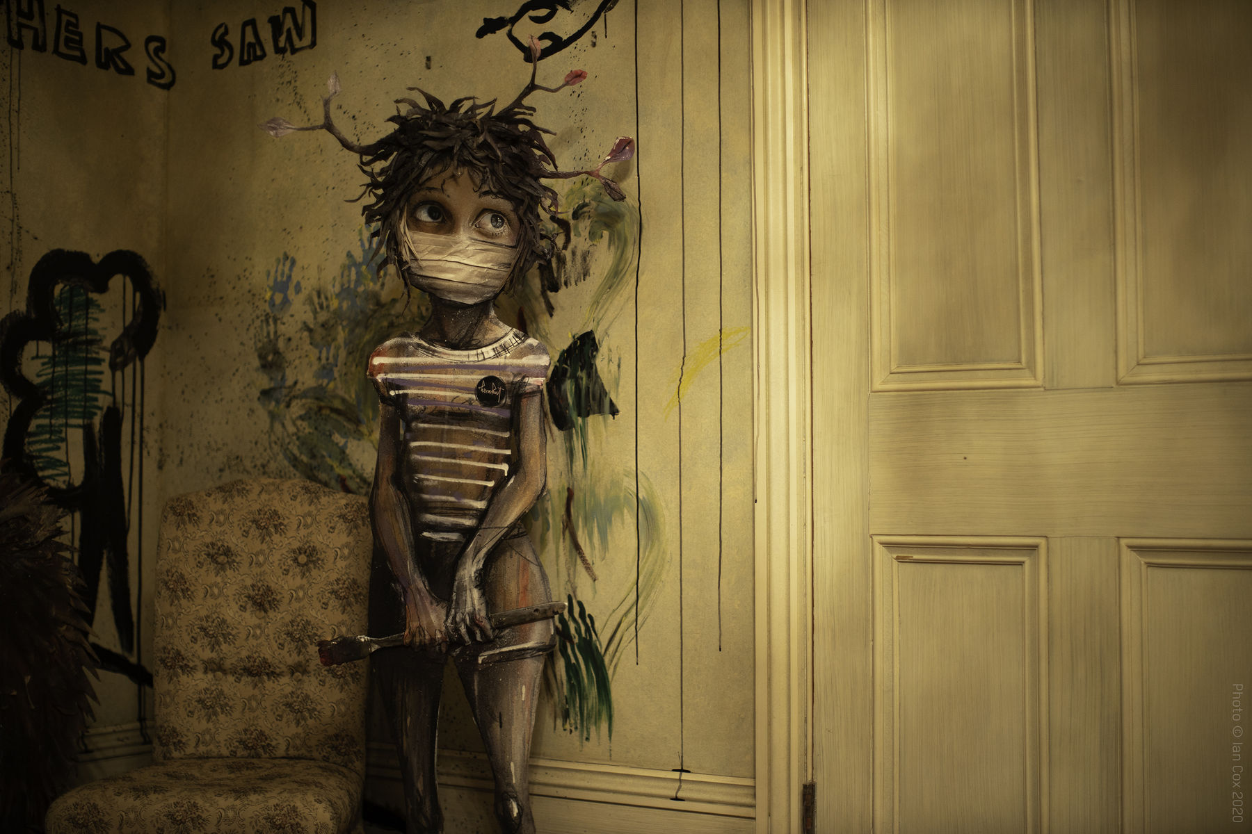 Herakut, Self Caring Tree Girl , 2020