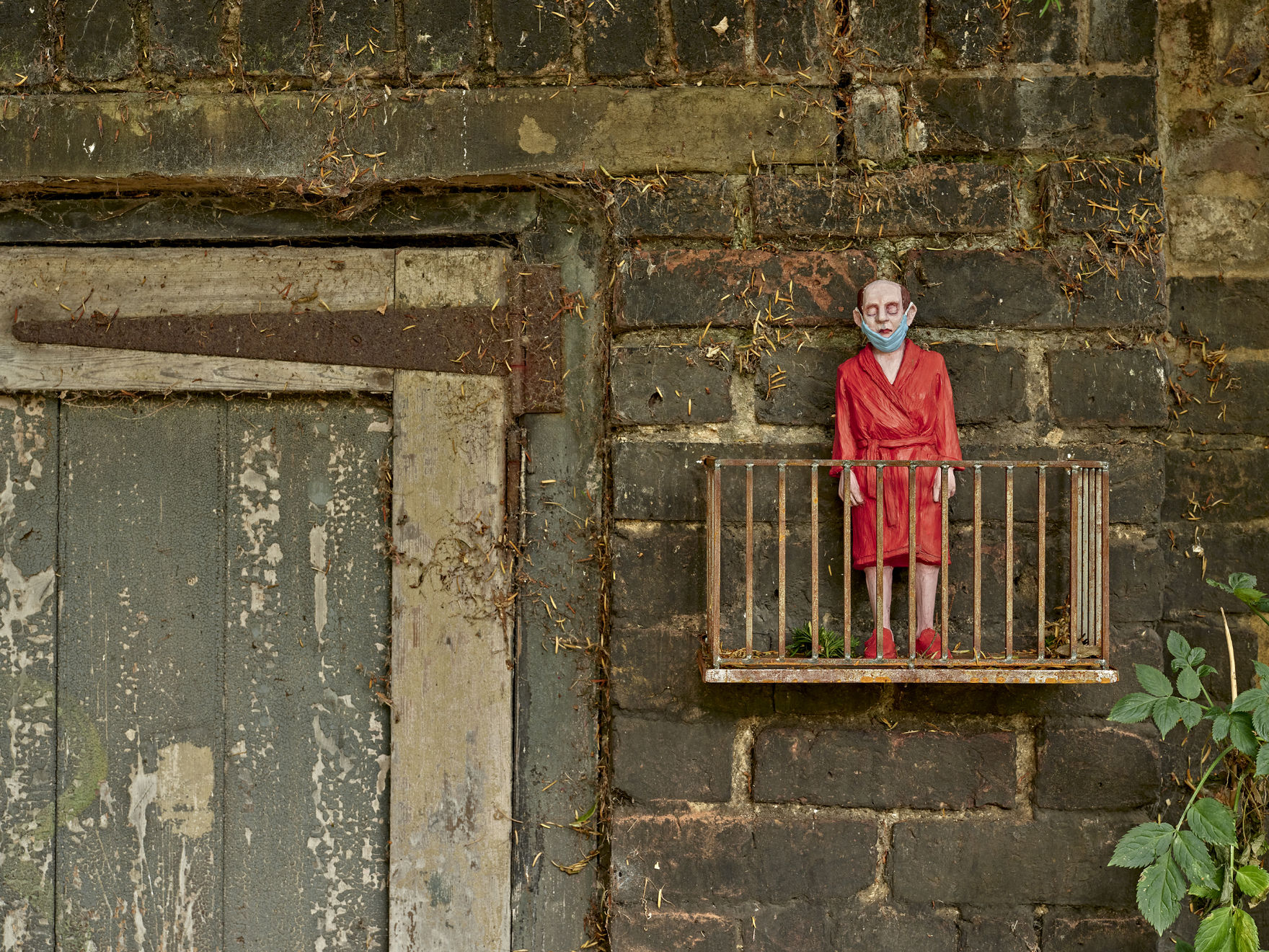 Isaac Cordal, Homie IV , 2020