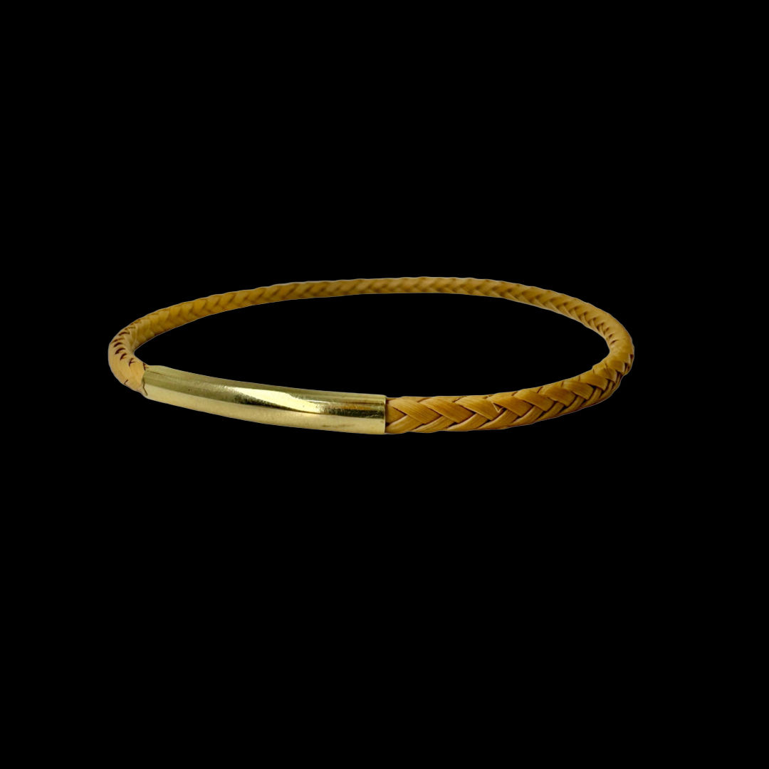 Sandra Frias, Gold Weave Bracelet