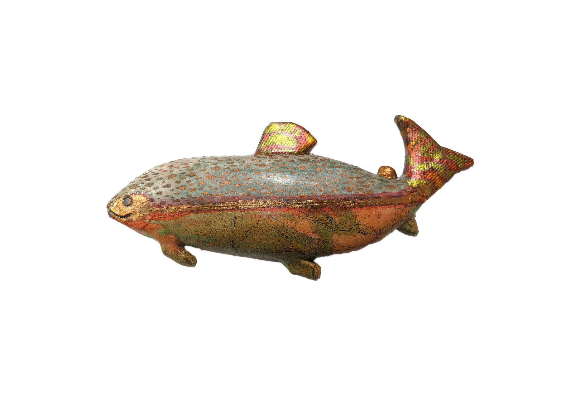 Julie McNair, Big Bear Topo Fish, 2020