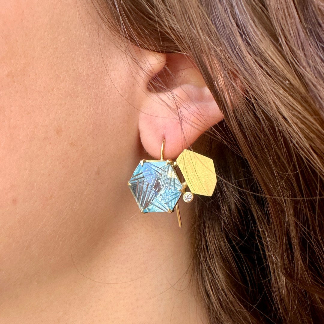 Sandra Frias, Native Earrings