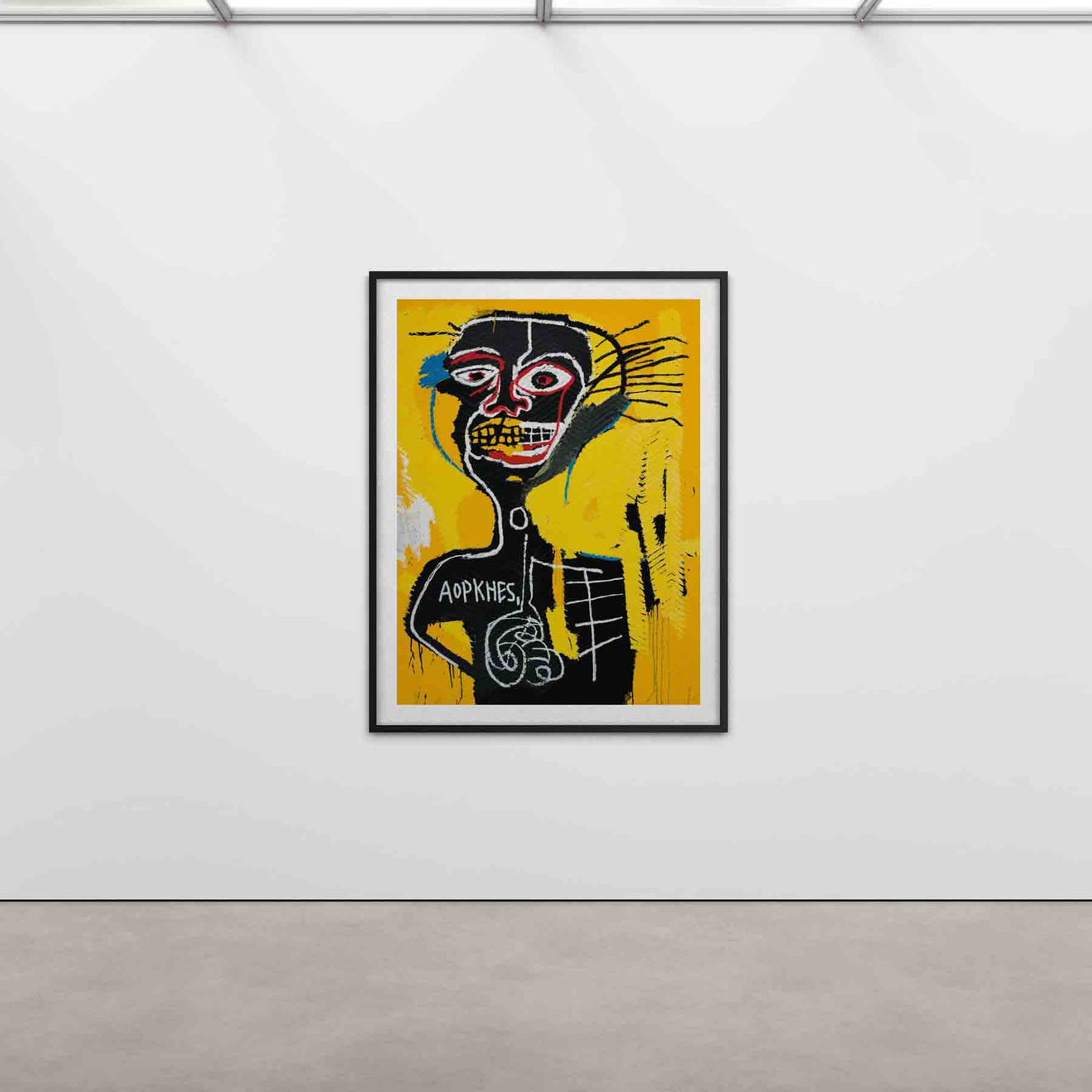 Jean-Michel Basquiat, Cabeza, 2004