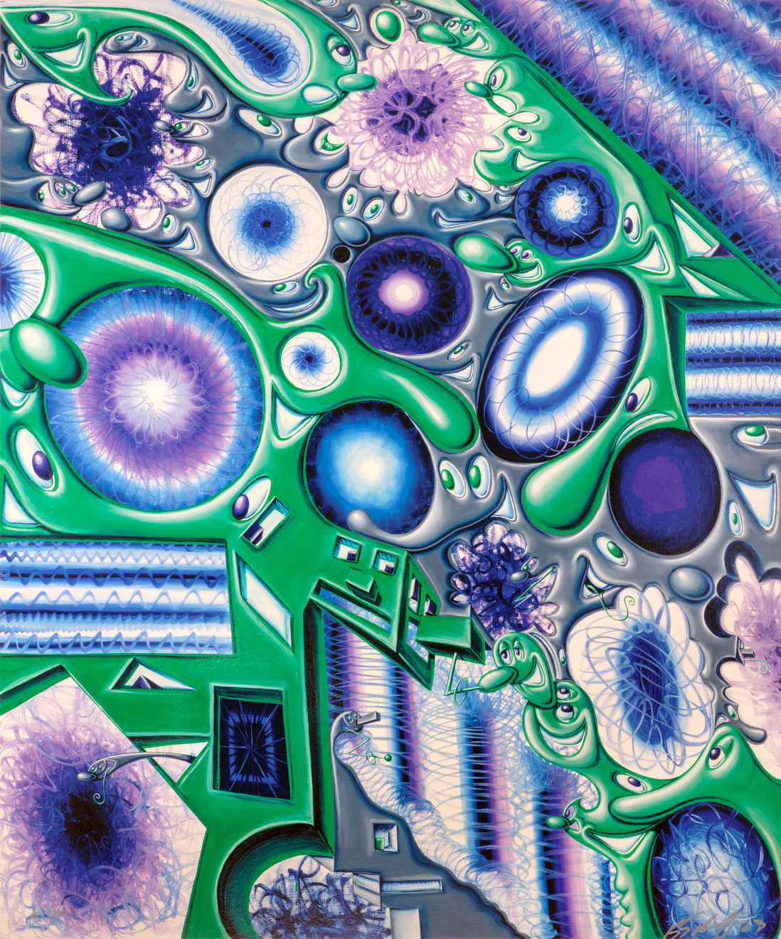Kenny Scharf, 'N Thingz, 2023