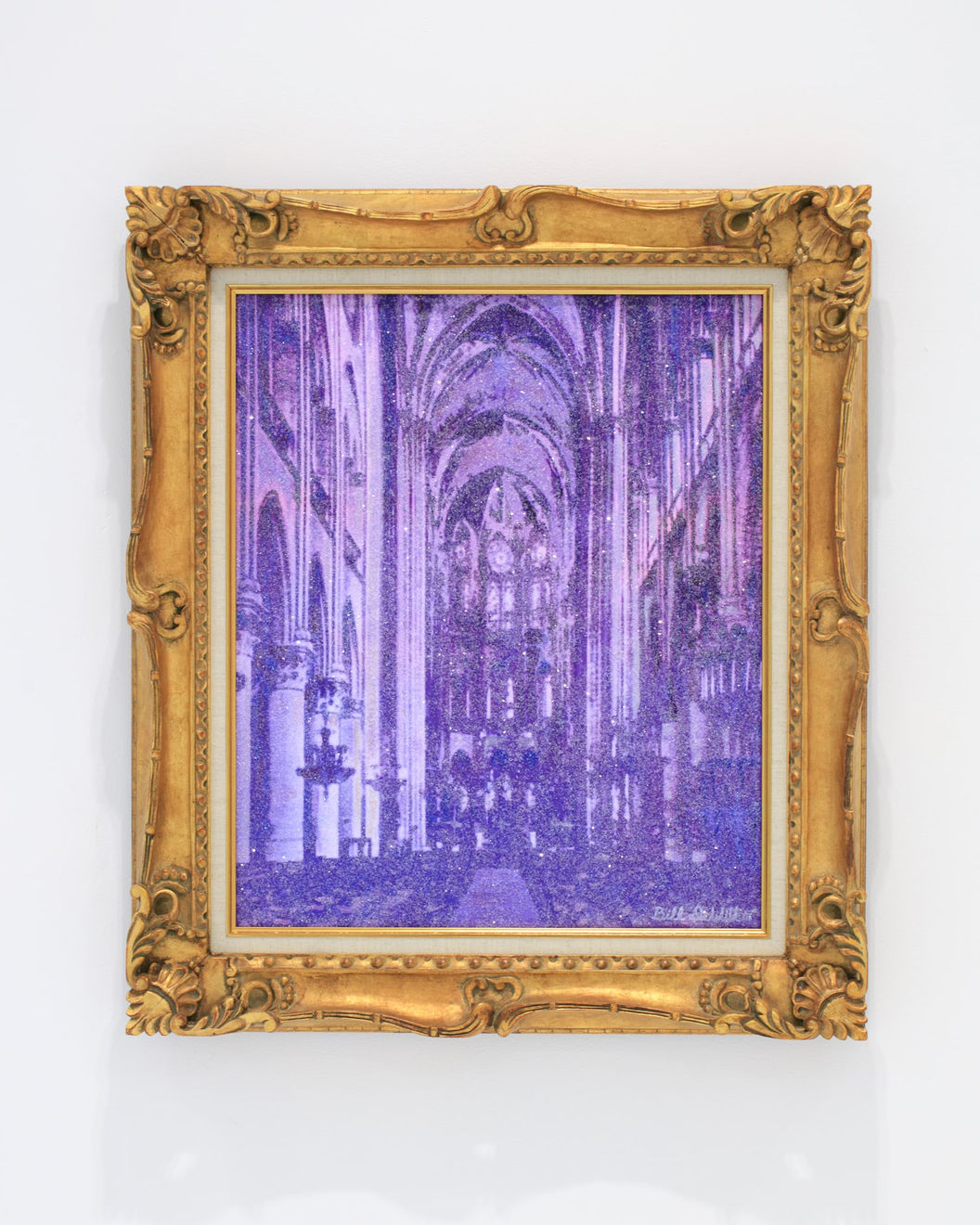 Bill DeWitt, Cathedral (Purple) - Diamond Dust, 2024