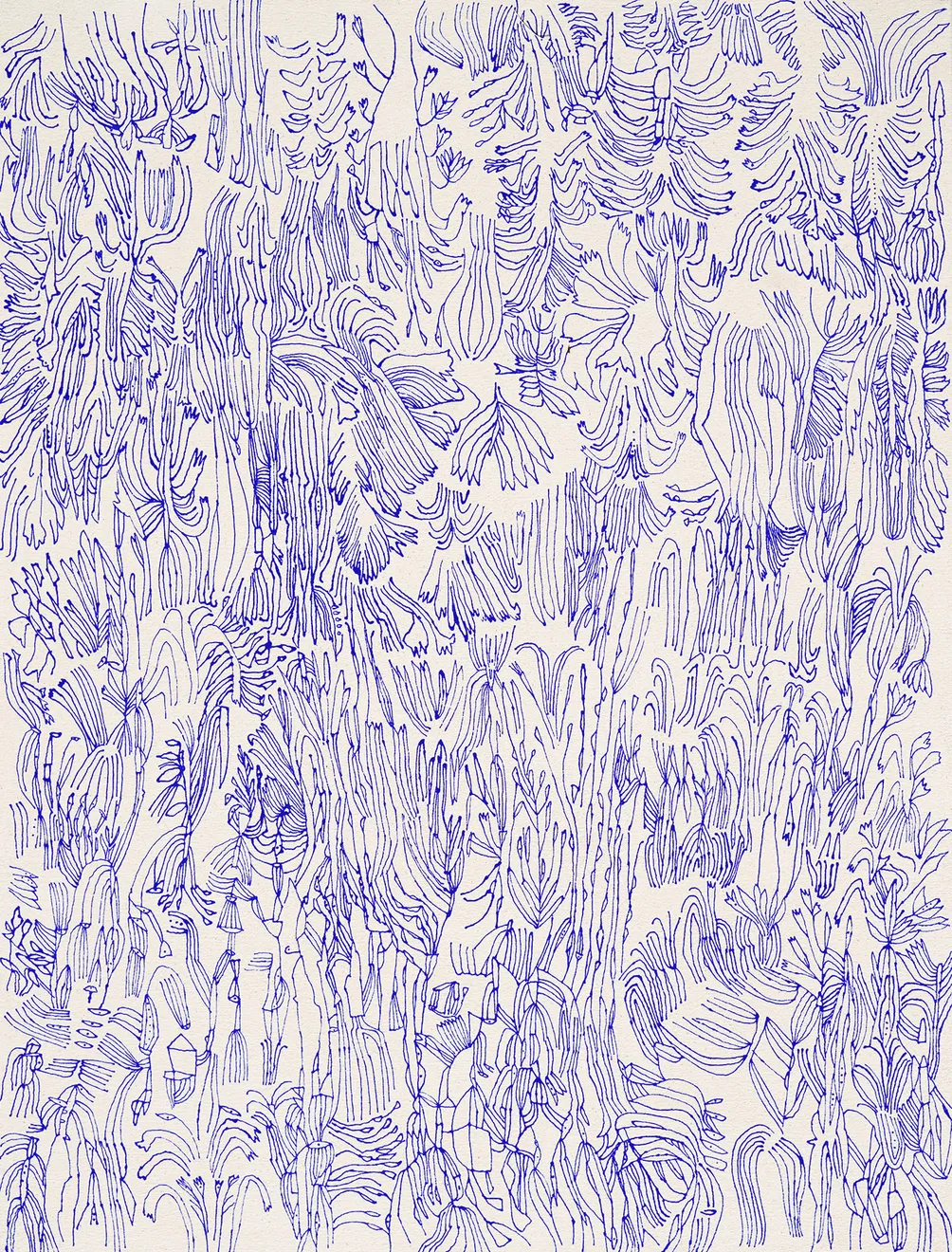 Sarah Giannobile, Toile Garden IV, 2024