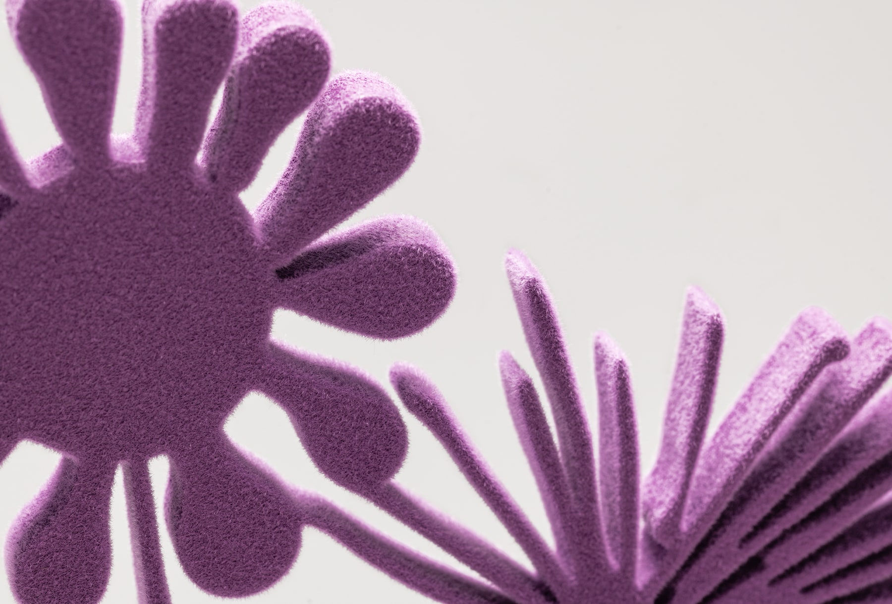 Kenny Scharf, Flores Purple, 2022