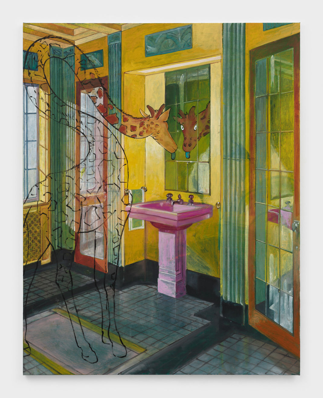 Tristan Unrau, Aghast, with open eyes, 2022