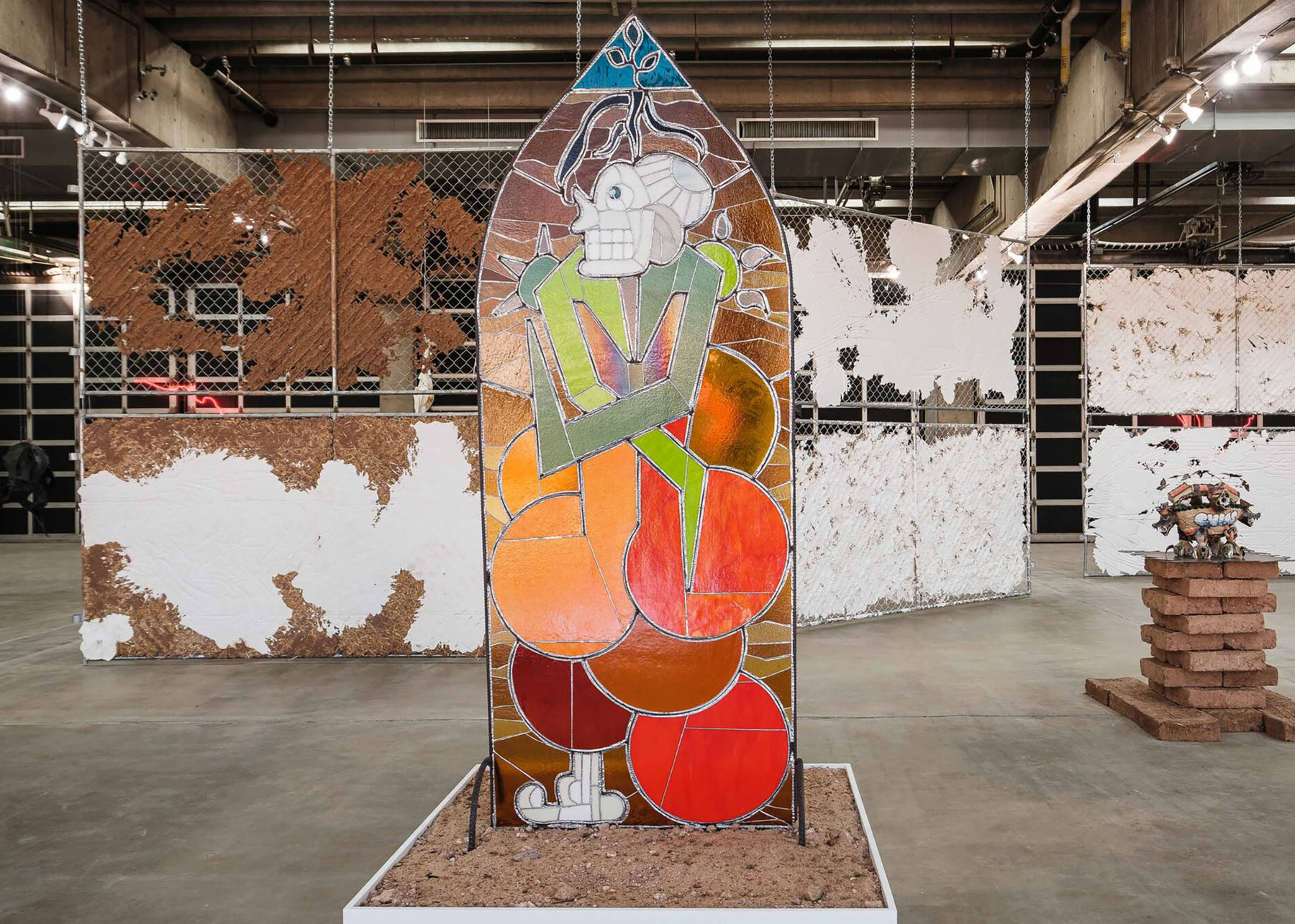 Timo Fahler, "were-:Nenetech Forms," Installation View, MOCA Tucson, 2021