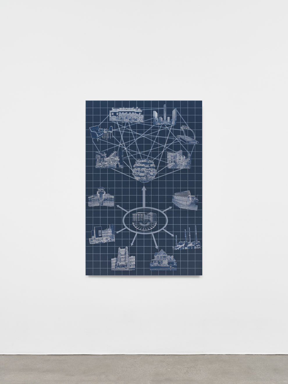 Nick Angelo, Blue Opal, 2024