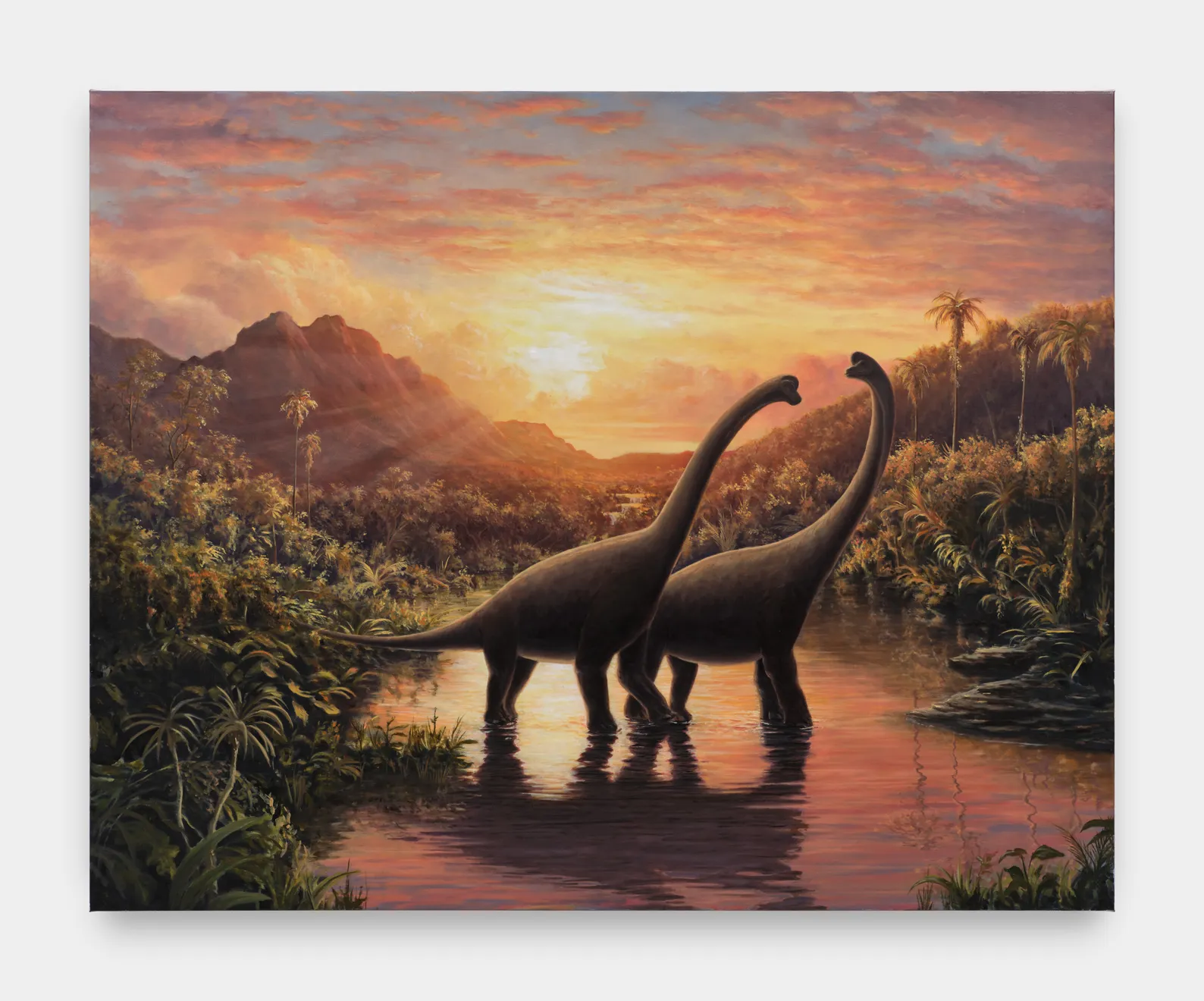 Chad Murray, Sunset in the valley, 2024