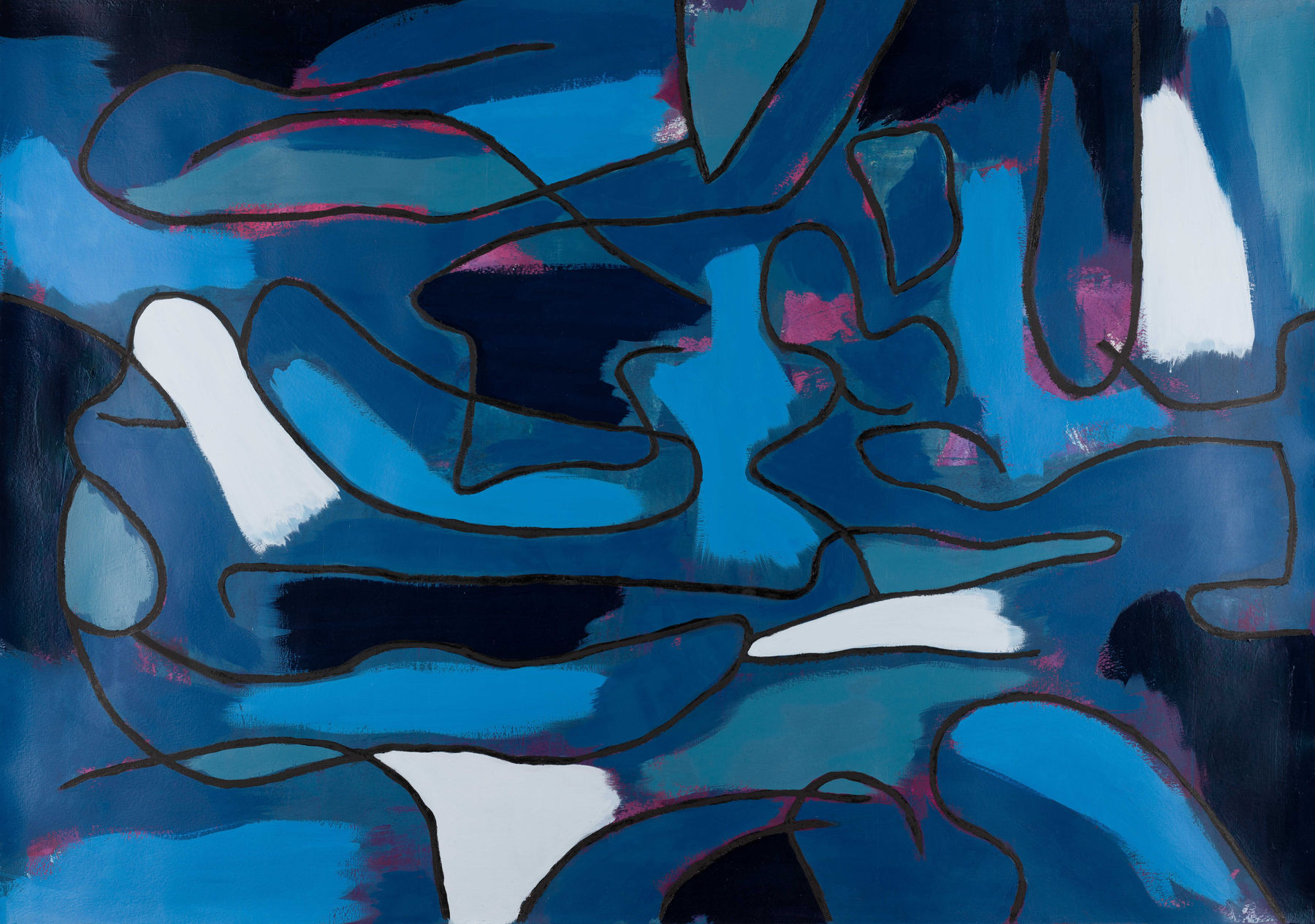 by Ohne Titel, C'est pas pour hier que demain s'oubliera, 2021