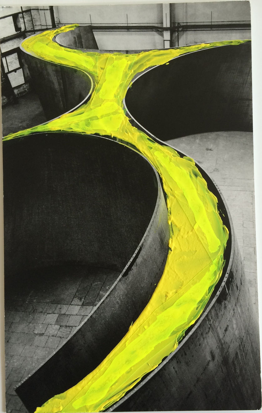 by Ohne Titel, Yellow River , 2015