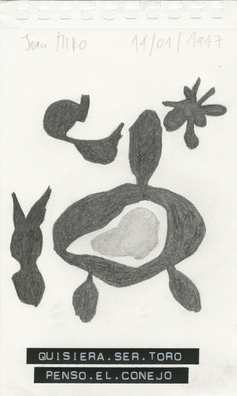 by Ohne Titel, Quisiera ser toro penso el conejo, 2012