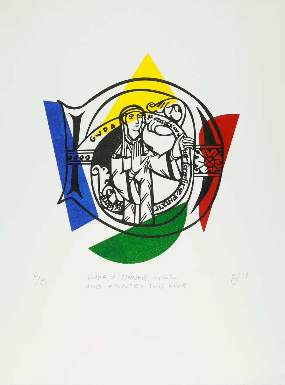 Ella Sutherland, Guda, A Sinner, Wrote and Painted This Book, 2019