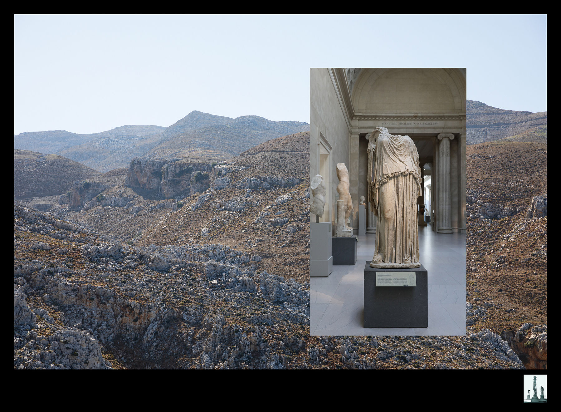 Andrew Hazewinkel, Journeys in the Lifeworld of Stones (Displacement IX) JM 237 / Met 06.311, 2010–2020