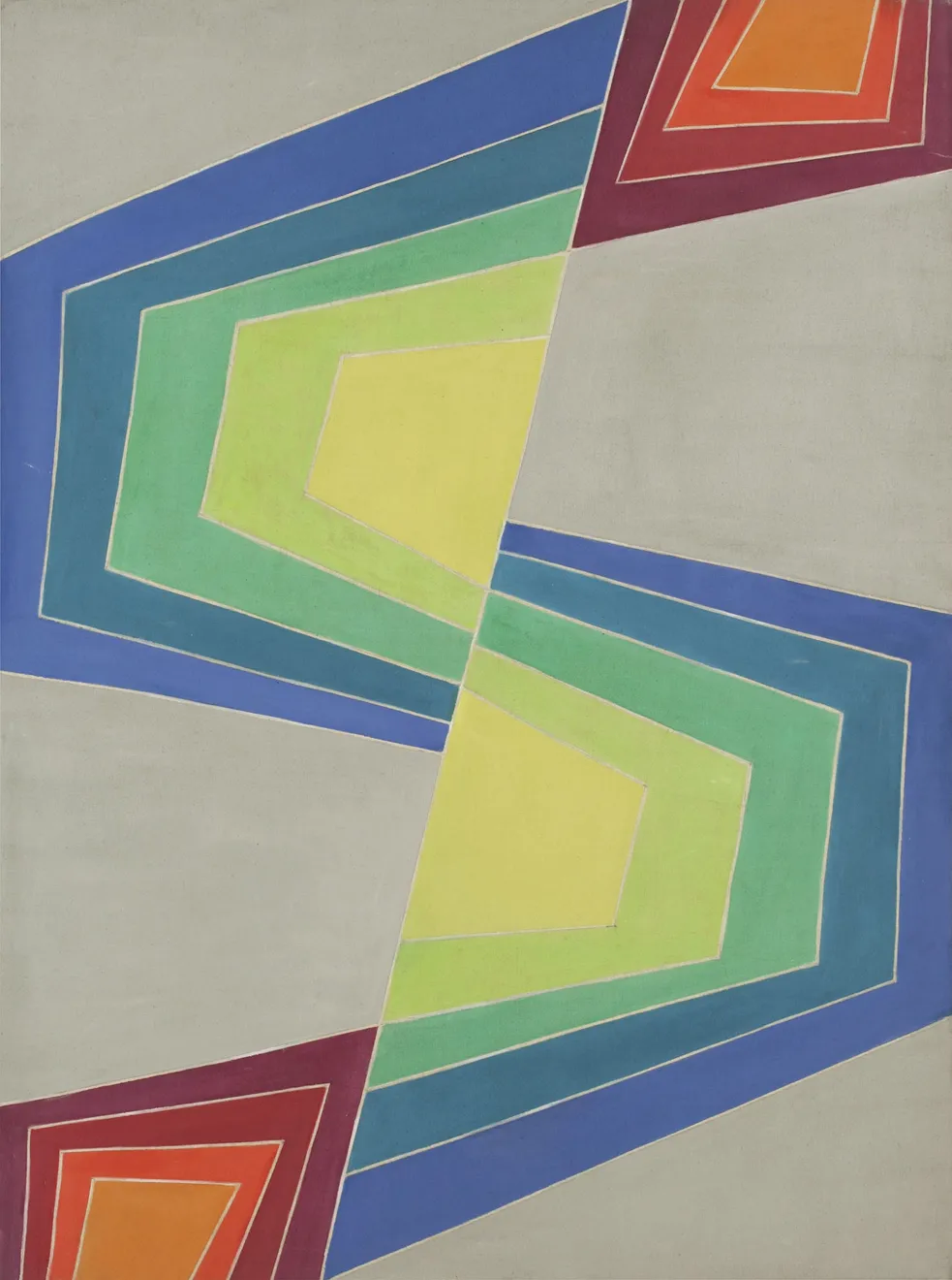 Hildegard Joos, Verschiebung - Composition 7, ca. 1971