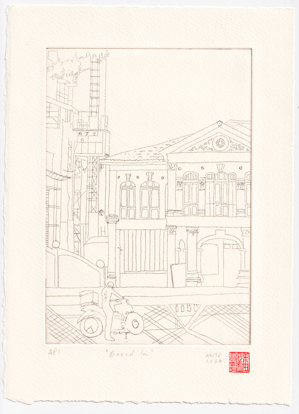 Alison Wing Yin Poon, Boxed In, 2024