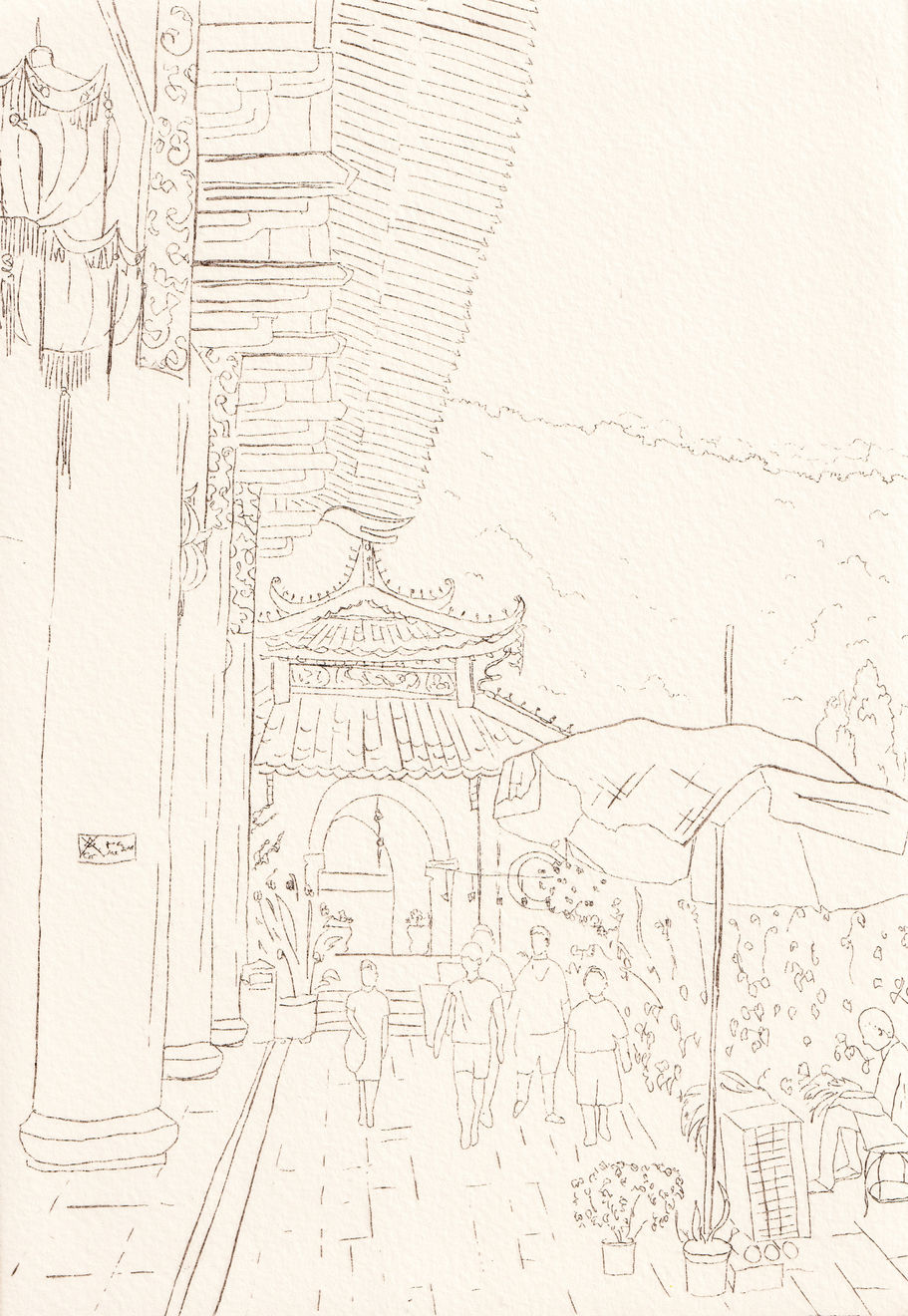 Alison Wing Yin Poon, Walkway of Change, 2024