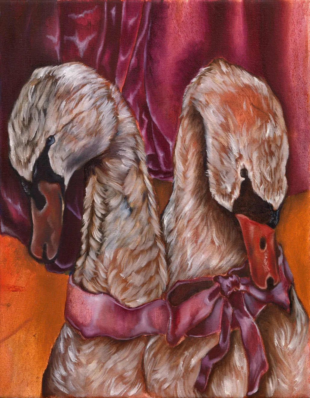 Estelle Simpson, Two Swans, 2024