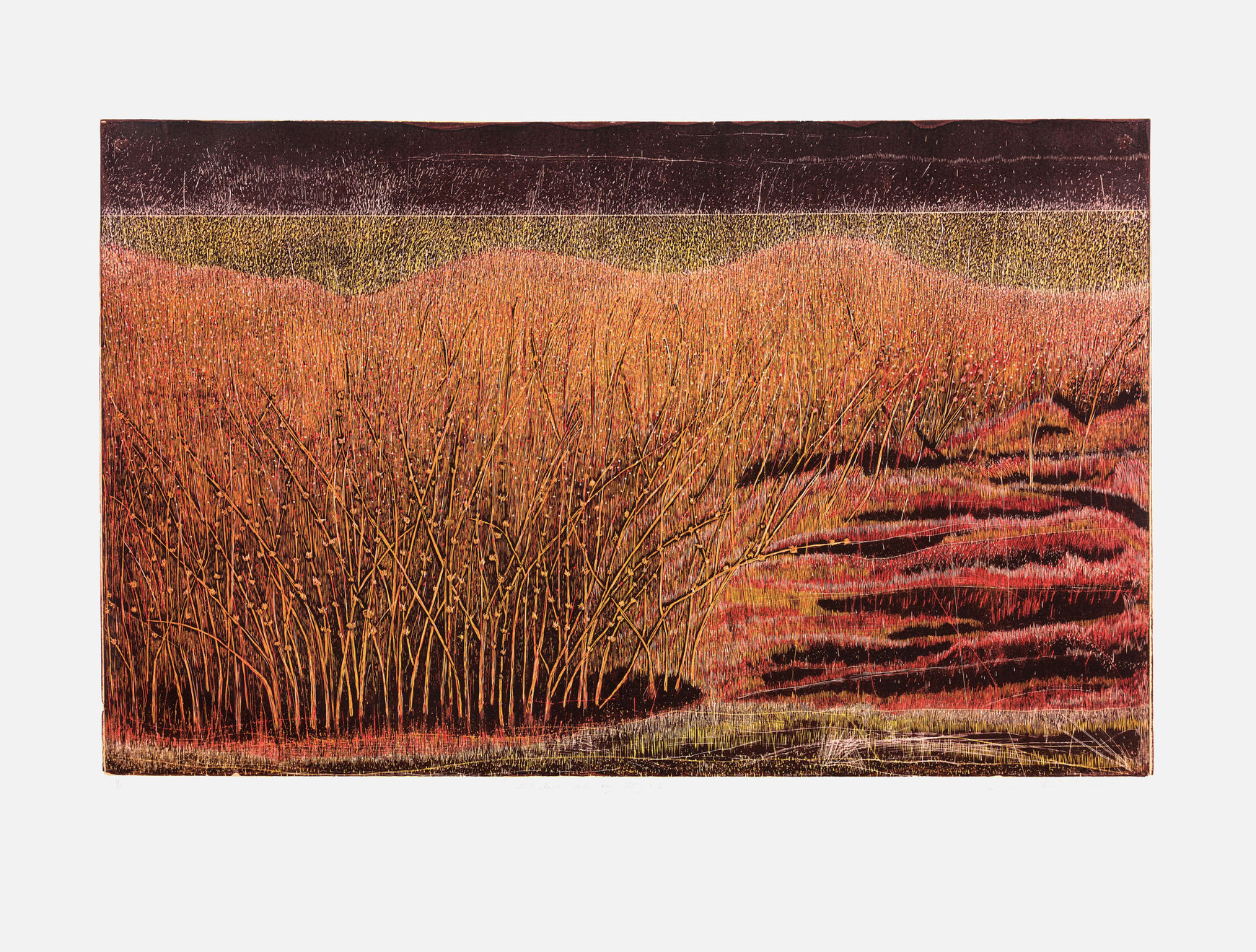 Soghra Khurasani, Shadows under my sky - 6, 2022