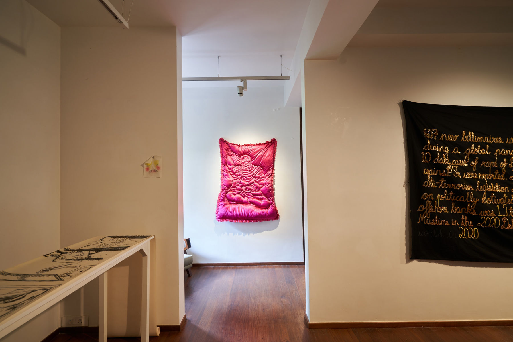 Rah Naqvi, Blanket of solidarity, 2020