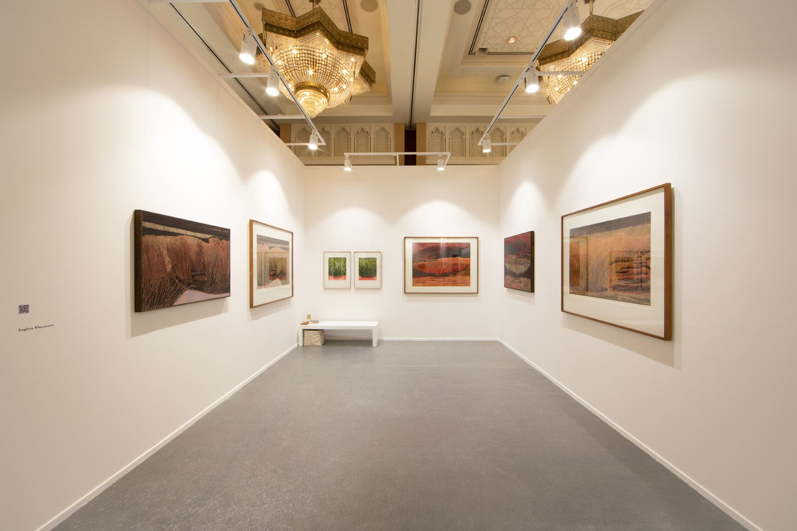 Soghra Khurasani, Shadows under my sky - 6, 2022