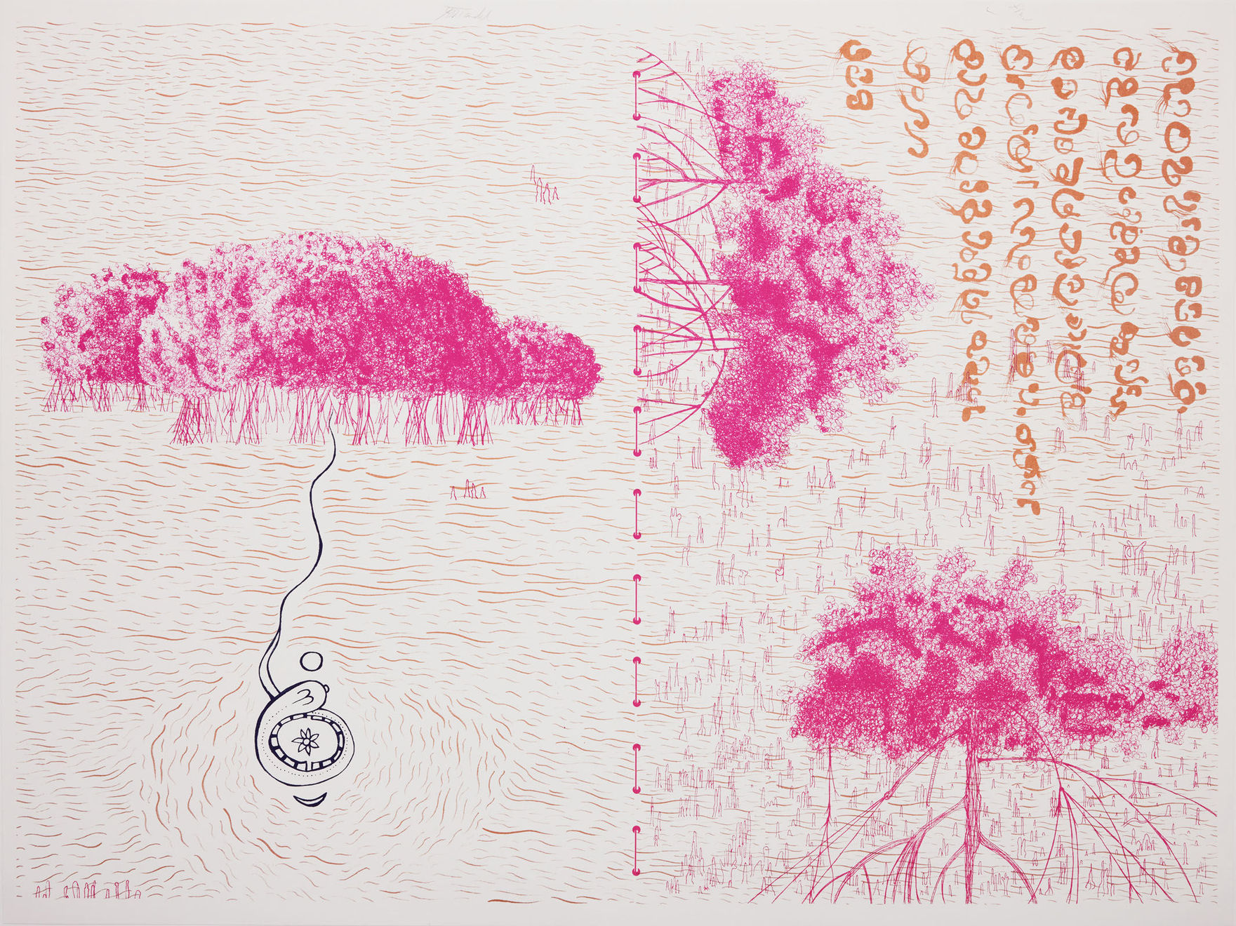 Savia Mahajan and Parag Tandel, Archaic kin, 2024