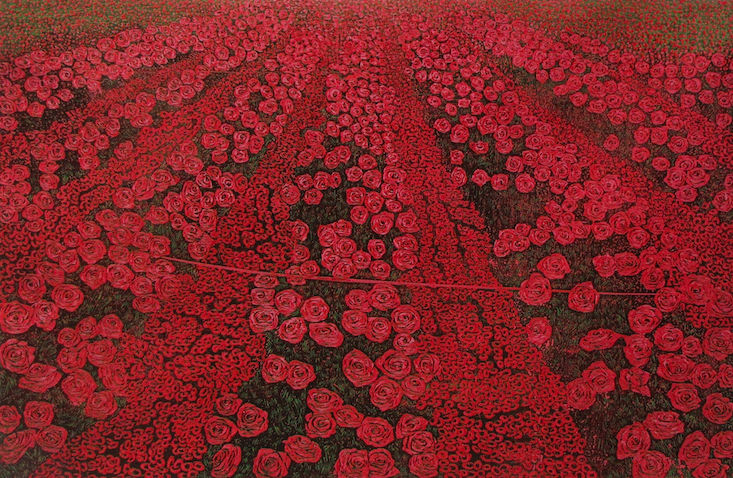 Soghra Khurasani, Lost in Red Valley, 2014