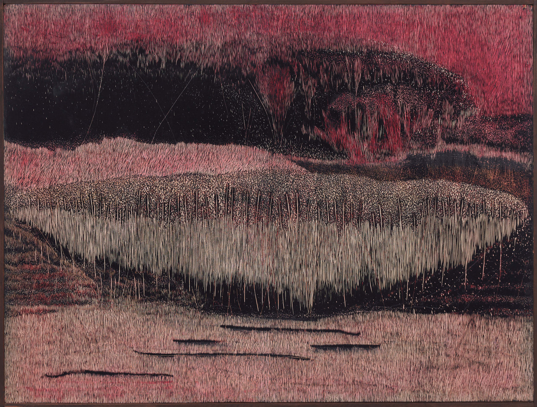 Soghra Khurasani, Shadows under my sky - 7, 2022