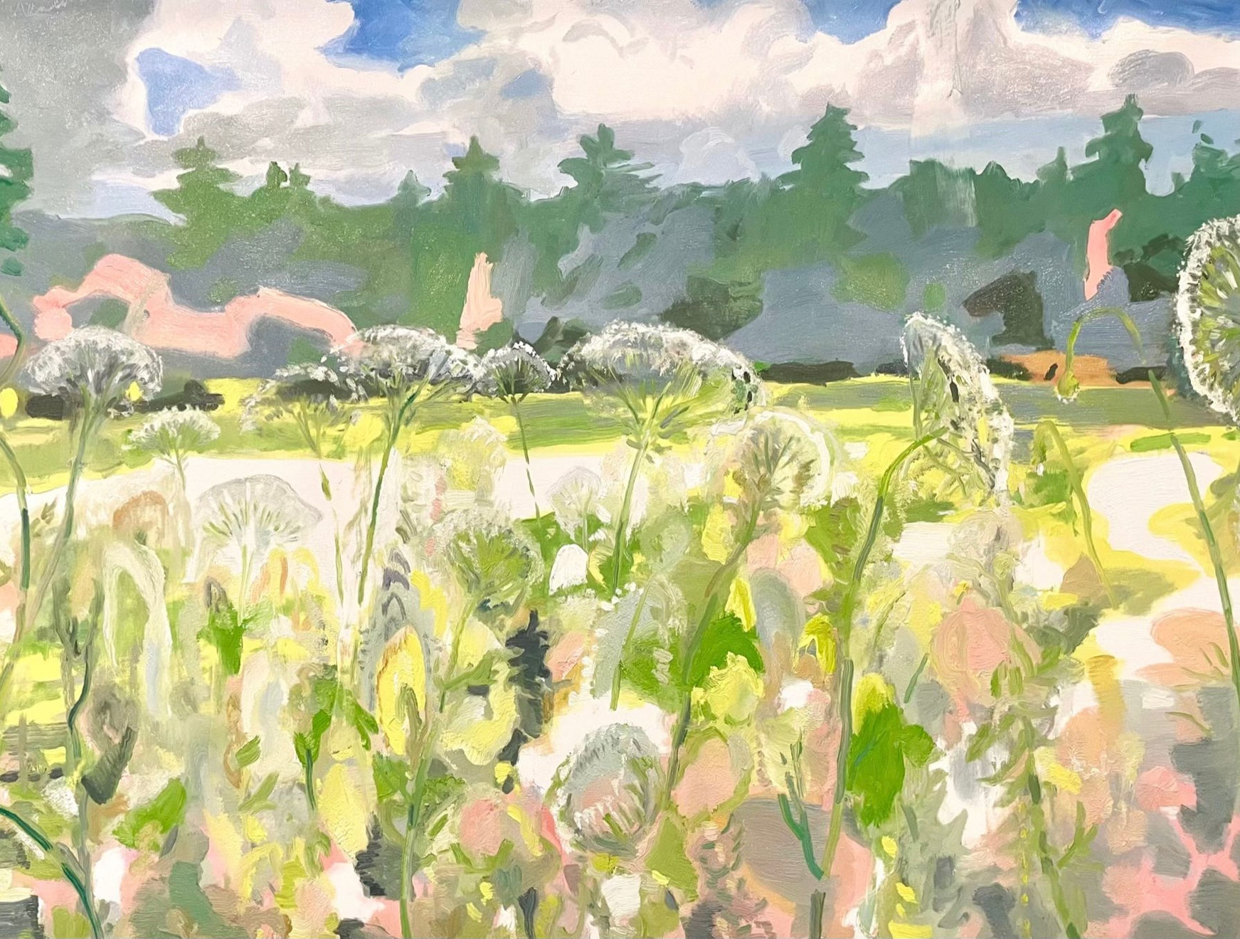 Eric Aho, Wild Meadow, 2024