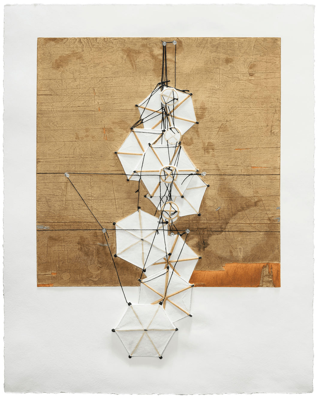 Jacob Hashimoto, Not So Much Discoveries as Memories, 2016