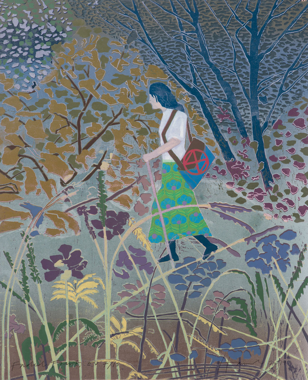 Tom Hammick, Faded Forest E.V 7/15, 2019