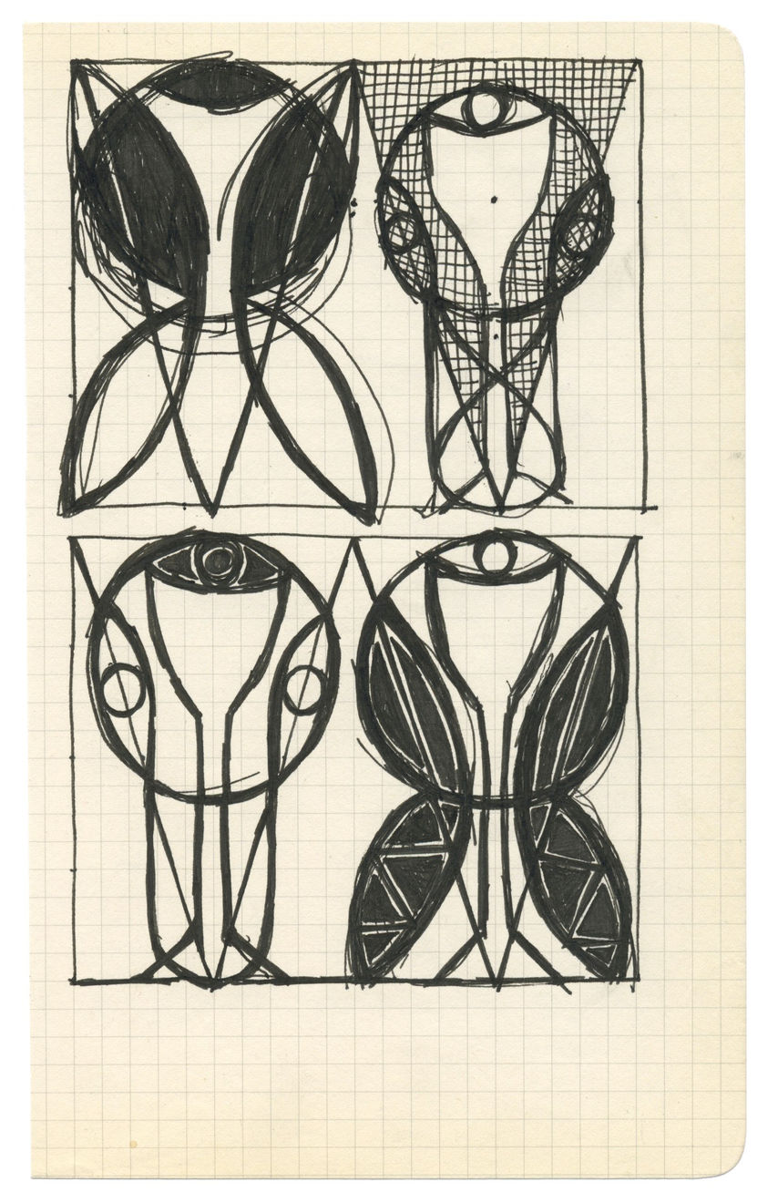 Julia Bland, Drawing for "At Dawn the Shore in your Eyes", 2020