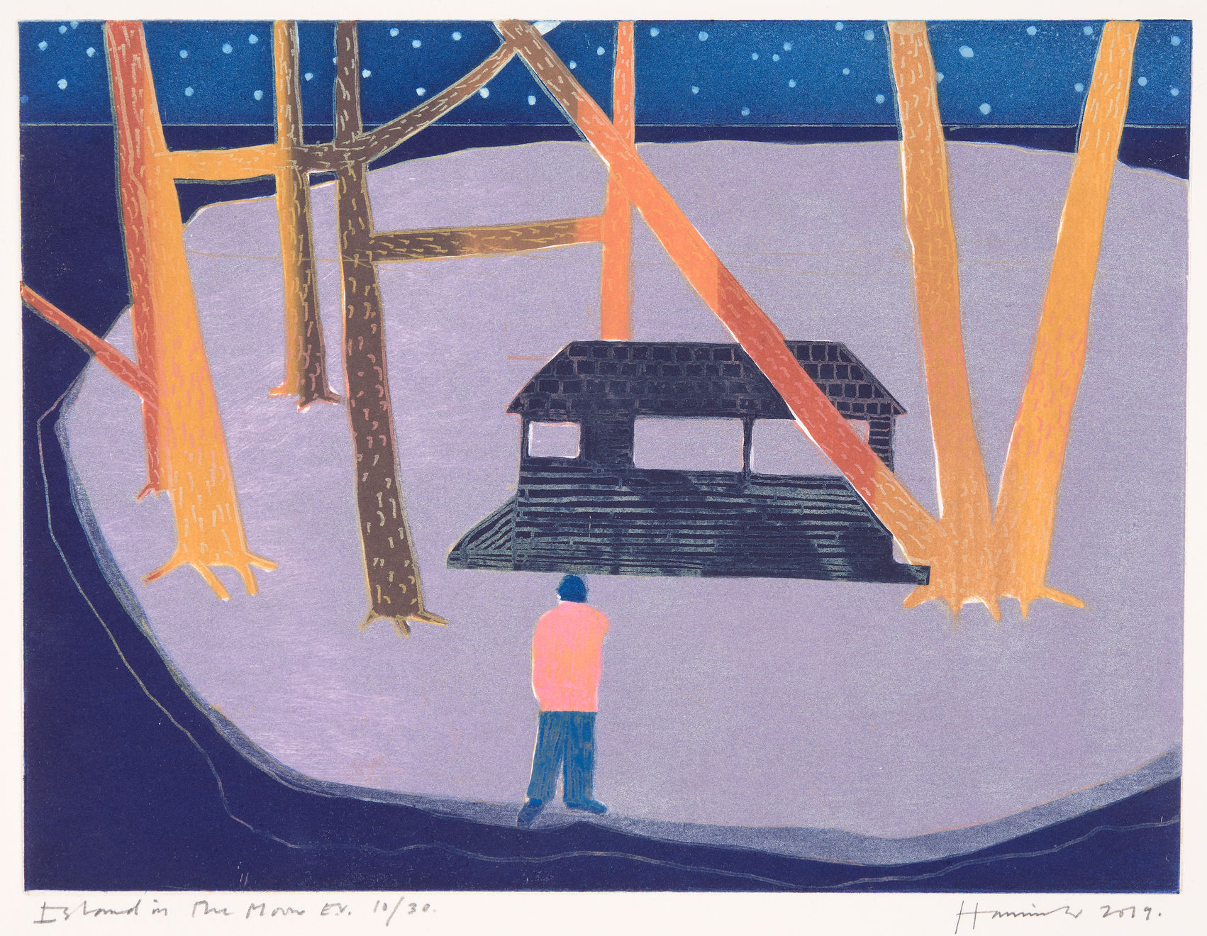 Tom Hammick, Island in the Moon E.V 10/30, 2019