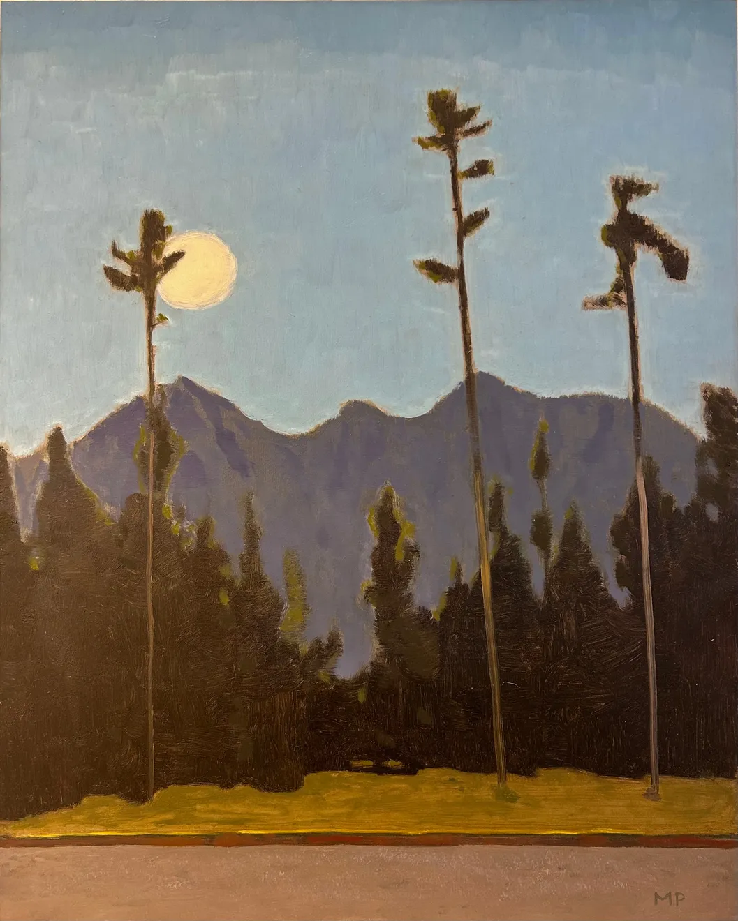 Mike Piggott, Untitled Moonscape, 2023