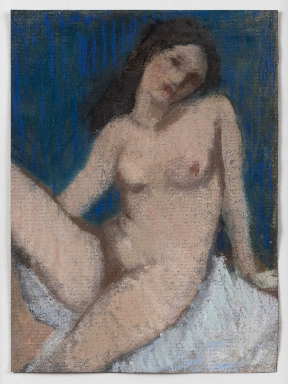 Adrian Nivola, Blue Nude, 2023