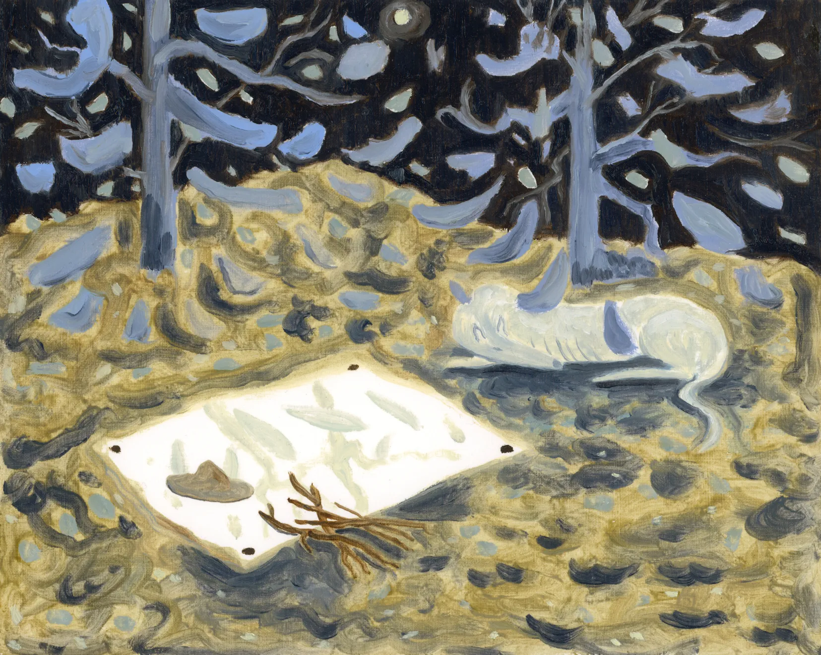 Joseph Dilnot, Collecting Twigs, 2023